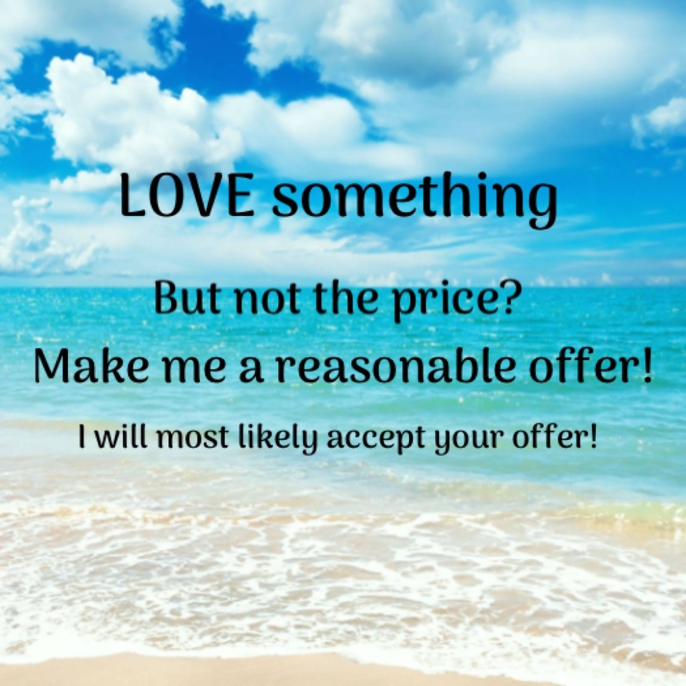 It’s okay to make a offer! 💗